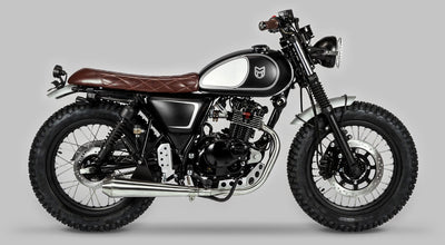 Mastiff 125cc Matt Black & Silver