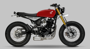 Razorback 250cc Bike in Gloss Red | Mutt Motorcycles