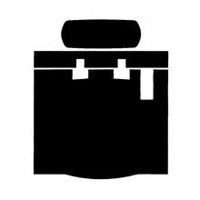 Black IU Sticker